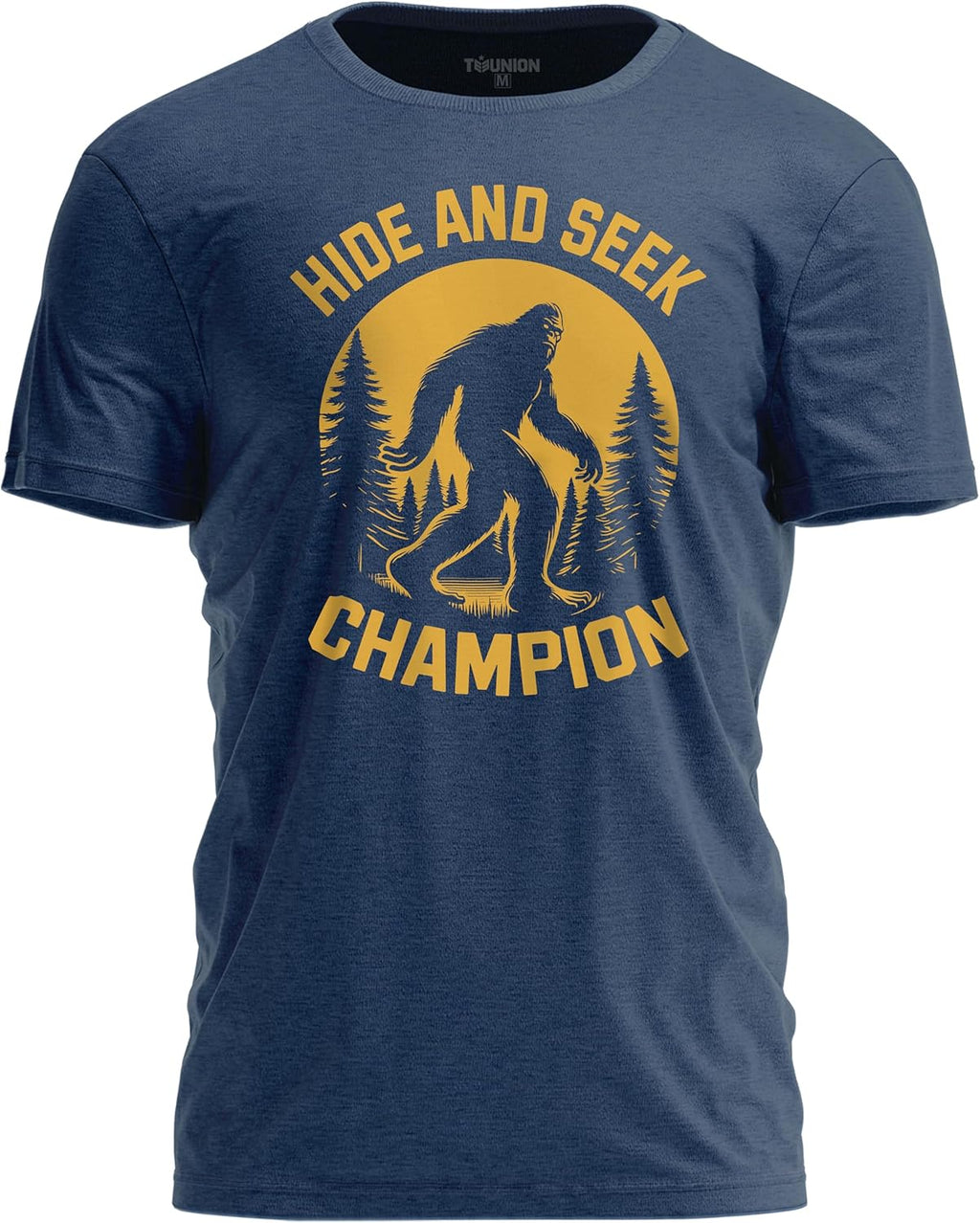Hide and Seek Champion Funny Bigfoot Graphic - Adult & Kids T-Shirts, Sweatshirts & Hoodies apparel design preview 1