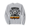 Bruh Its My 17Th Birthday Soccer Sweatshirt - Minimalist Print for Adults - T-Shirt, Sweatshirt, Hoodie