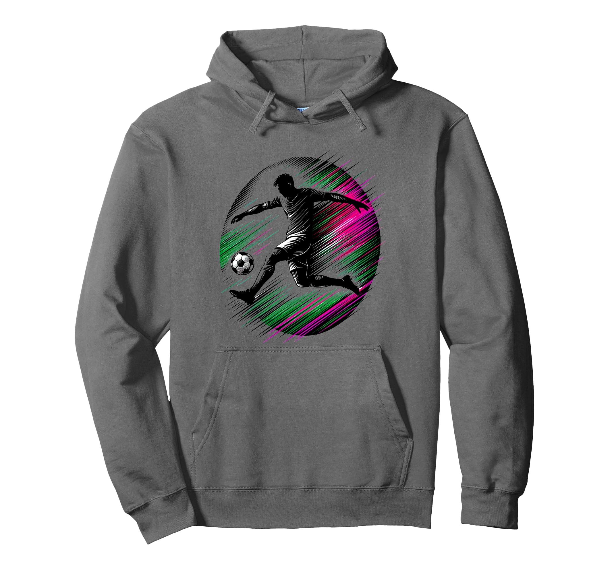 High Impact Soccer Teens And Fans Hoodie - Fun Novelty Design Unisex - T-Shirt, Sweatshirt, Hoodie