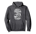Best Trucking Dad Ever Hoodie - Unique Graphic for Adults - T-Shirt, Sweatshirt, Hoodie