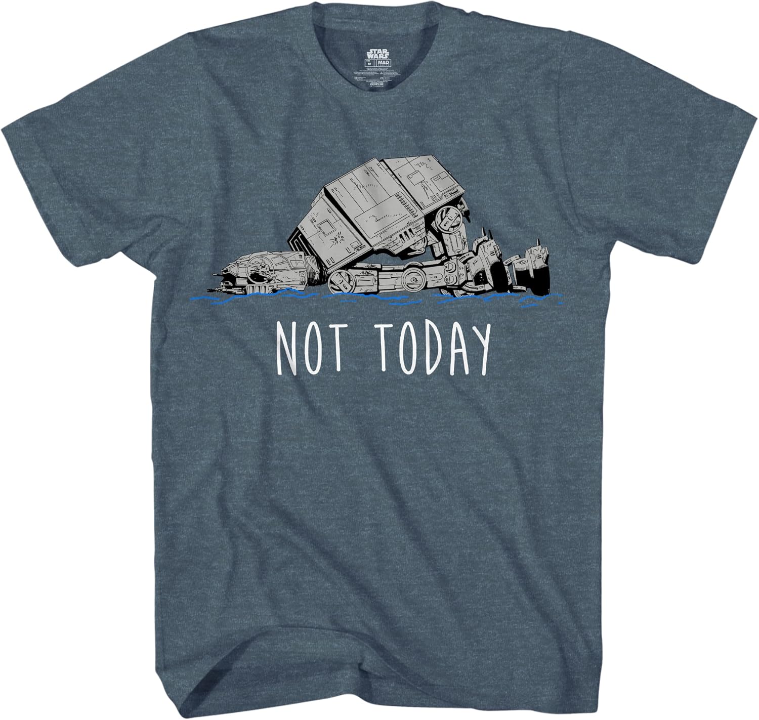 At-at Not Today Humor Funny Hoth Adult Graphic - Adult & Kids T-Shirts, Sweatshirts & Hoodies apparel design preview 1