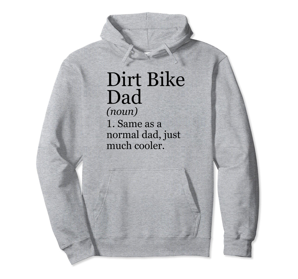 Dirt Bike Dad Definition Funny Hoodie - Aesthetic Graphic for Adults - T-Shirt, Sweatshirt, Hoodie