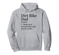 Dirt Bike Dad Definition Funny Hoodie - Aesthetic Graphic for Adults - T-Shirt, Sweatshirt, Hoodie