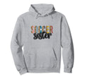 Soccer Sister Leopard Cheetah Trendy Hoodie - Trendy Graphic Men Women - T-Shirt, Sweatshirt, Hoodie