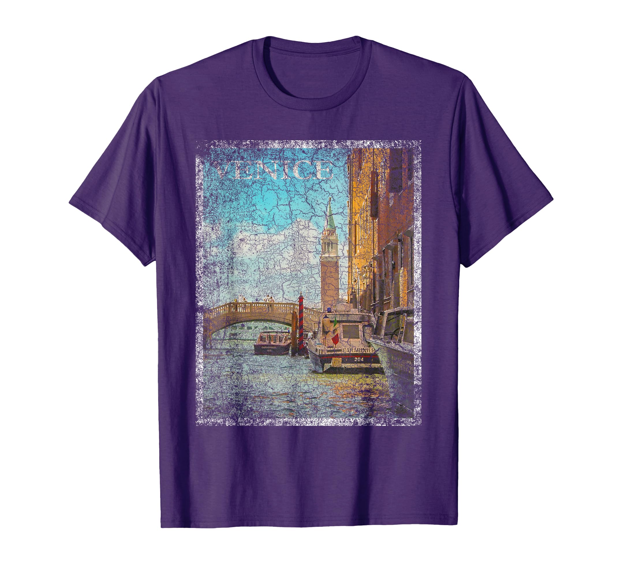Venice Italy Vacation Travel Holiday T-Shirt - Trendy Graphic for Adults - T-Shirt, Sweatshirt, Hoodie