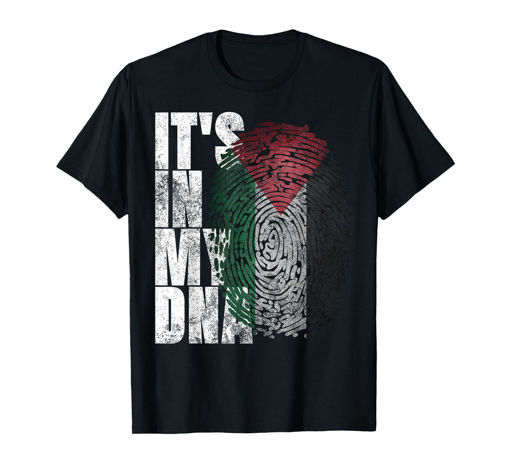 Its My Dna Palestinian Arabic Gifts T-Shirt - Custom Art Print Men Women - T-Shirt, Sweatshirt, Hoodie