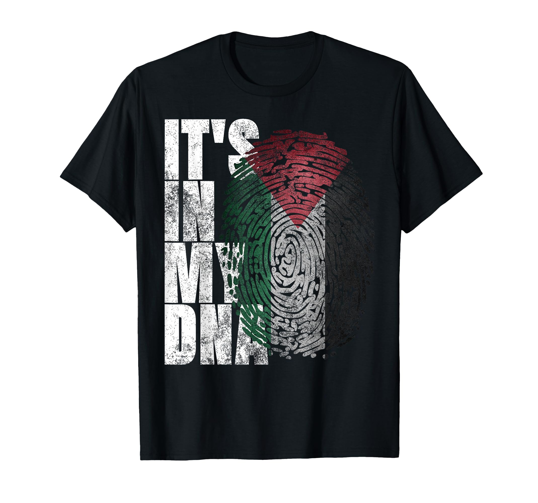 Its My Dna Palestinian Arabic Gifts T-Shirt - Custom Art Print Men Women - T-Shirt, Sweatshirt, Hoodie