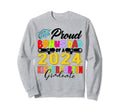 Proud Bonus Dad Class 2024 Sweatshirt - Aesthetic Graphic for Adults - T-Shirt, Sweatshirt, Hoodie
