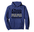 Soccer Mama Checker Checkered Hoodie - Custom Art Print for Adults - T-Shirt, Sweatshirt, Hoodie