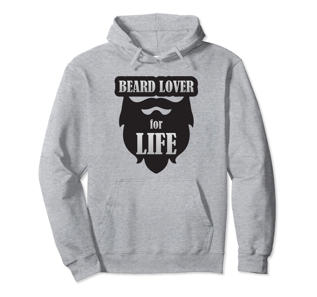 Beard Bearded Mens Dad Daddy Barber Hoodie - Minimalist Print Unisex - T-Shirt, Sweatshirt, Hoodie