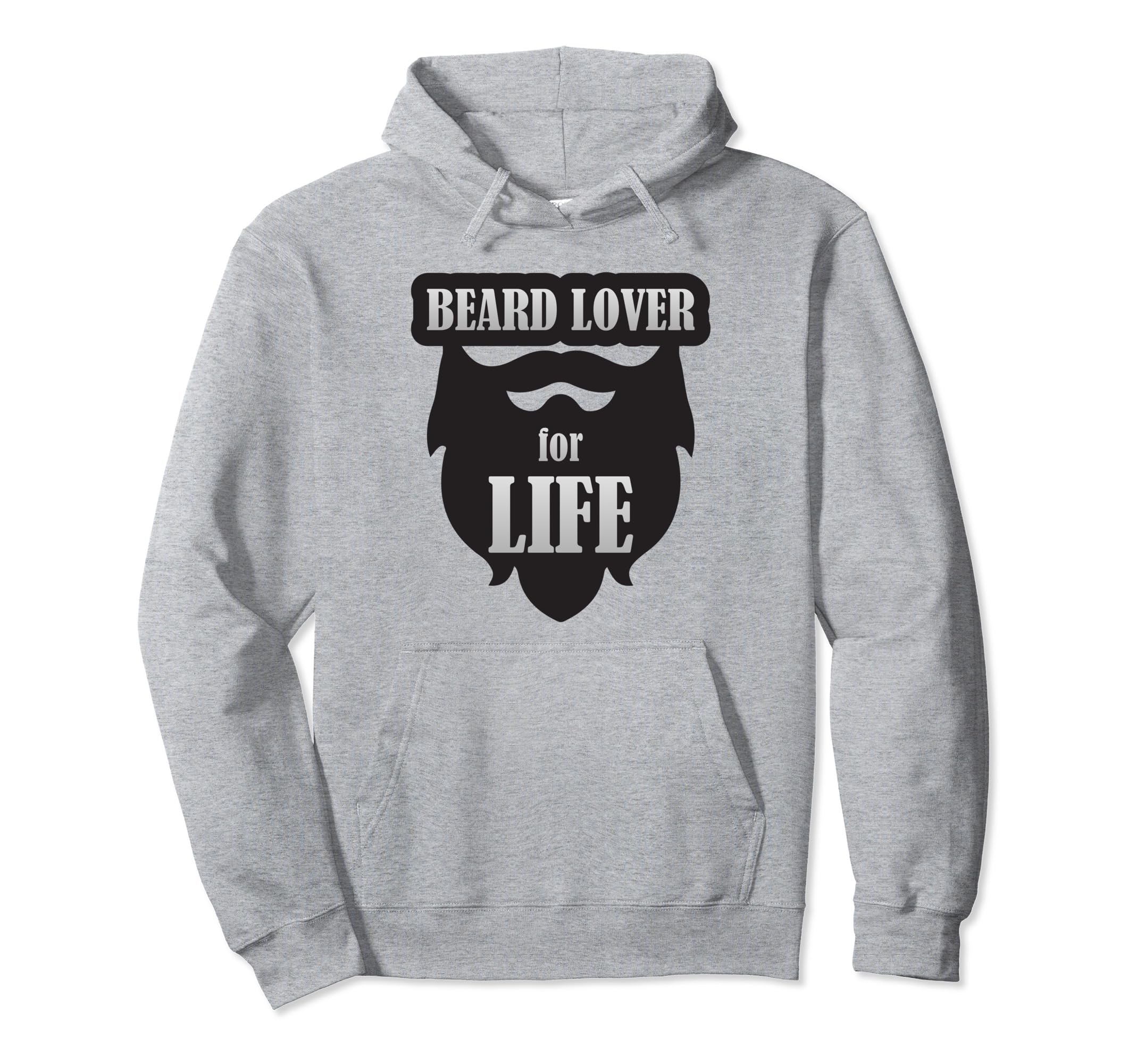 Beard Bearded Mens Dad Daddy Barber Hoodie - Minimalist Print Unisex - T-Shirt, Sweatshirt, Hoodie