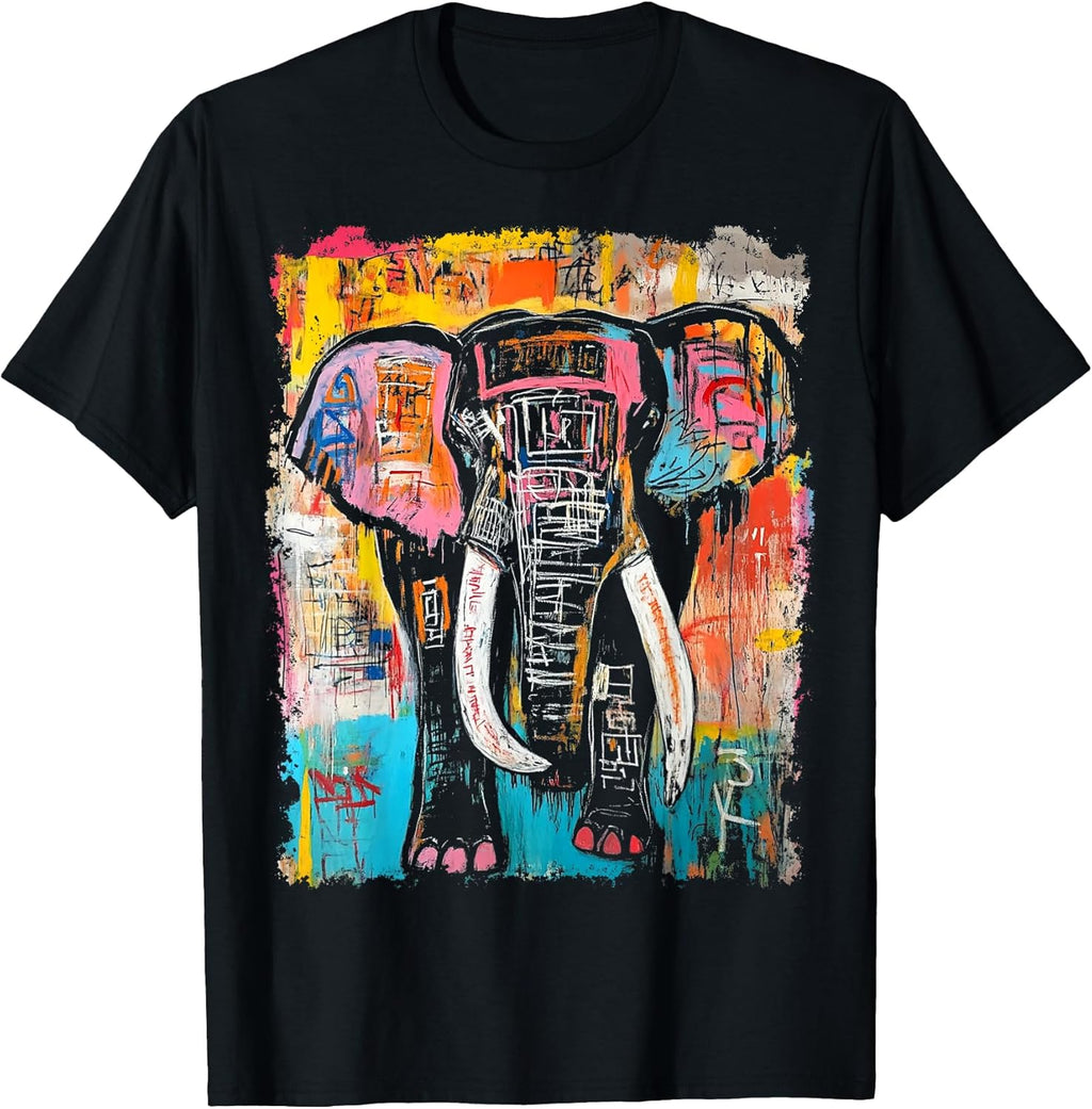 Animal Pop Art Design With A Elephant On It Men's - Adult & Kids T-Shirts, Sweatshirts & Hoodies apparel design preview 1