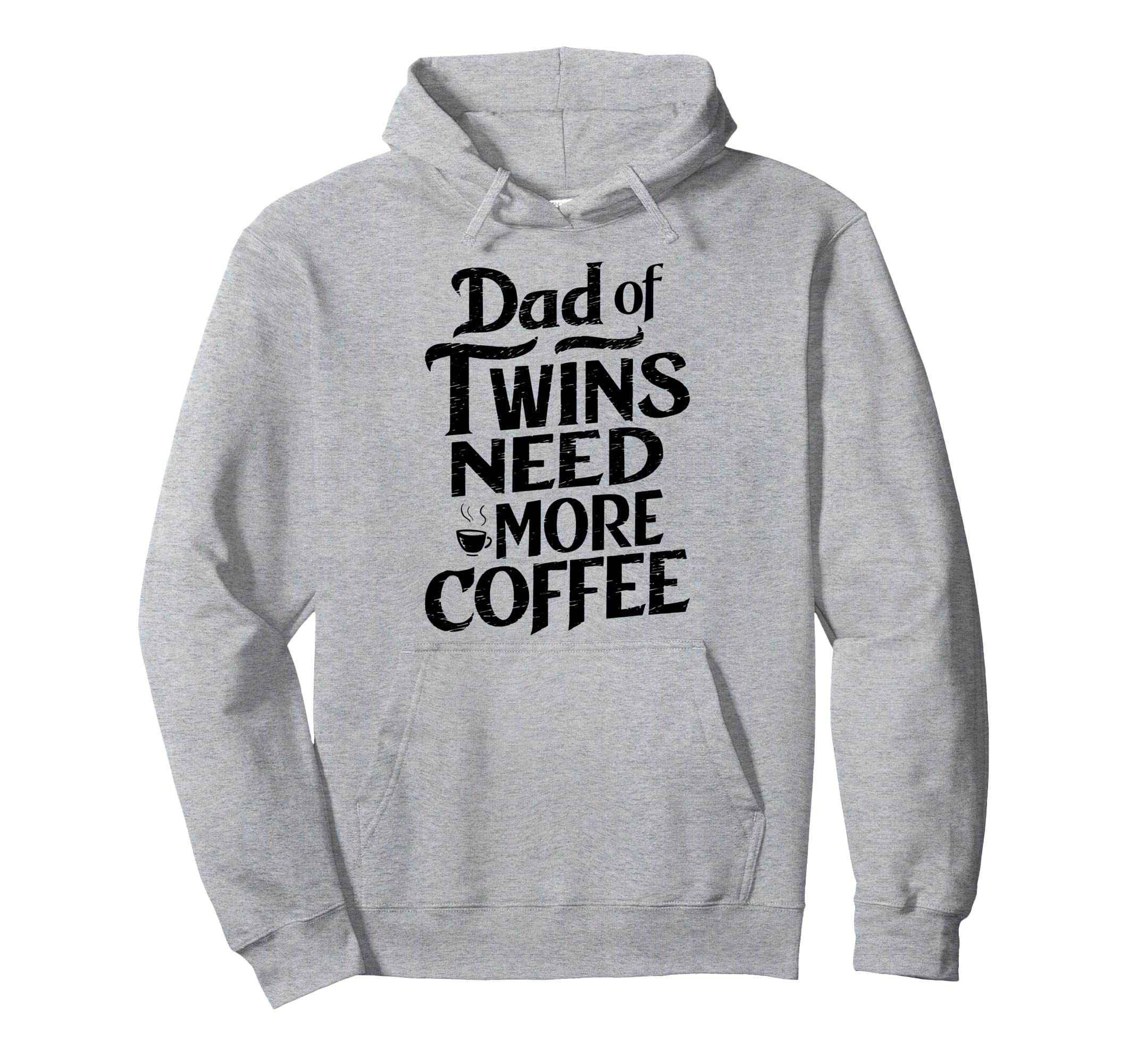Twin Daddy Funny Coffee Lover Twin Dad Hoodie - Custom Art Print for Adults - T-Shirt, Sweatshirt, Hoodie