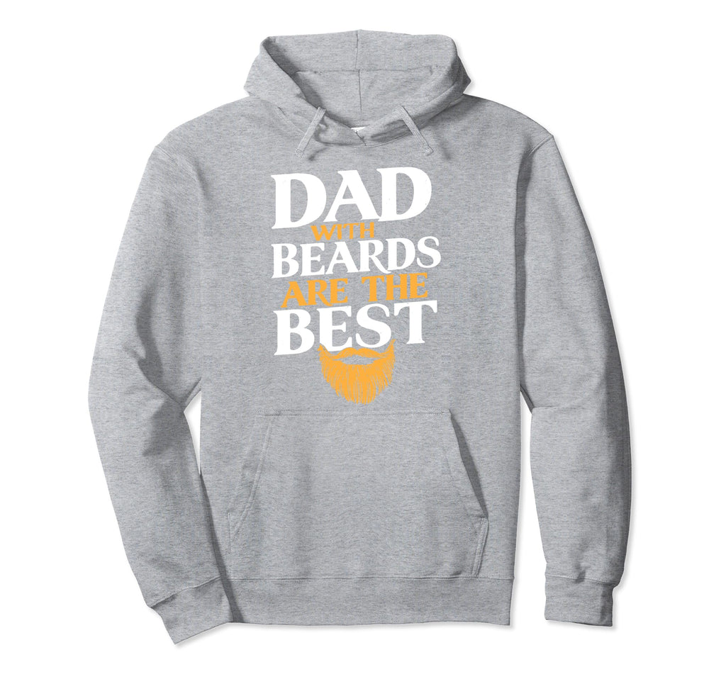 Best Bearded Dad Funny Beard Lover Hoodie - Minimalist Print Unisex - T-Shirt, Sweatshirt, Hoodie