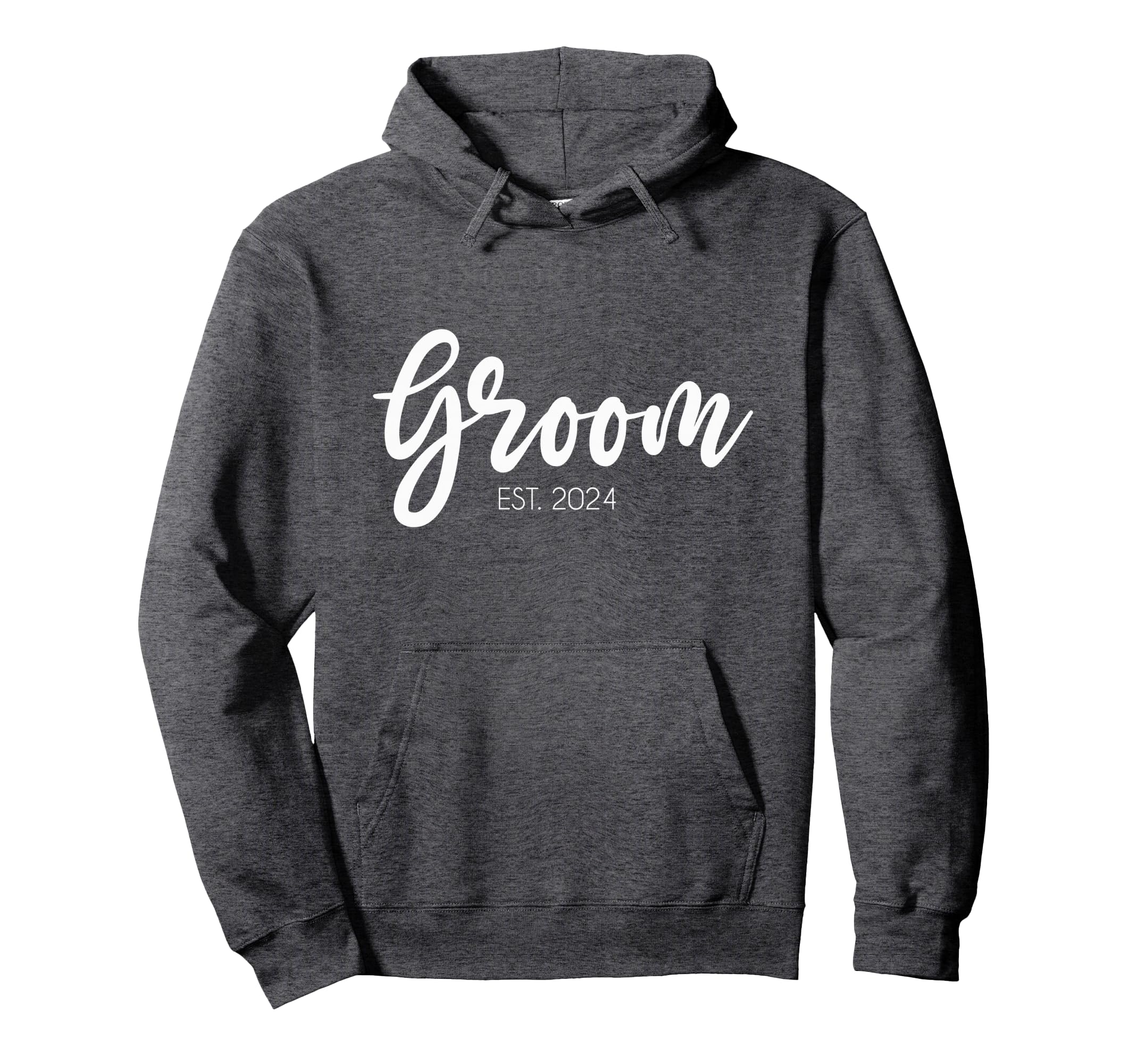 Wedding Matching Gifts Groom Est 2024 Hoodie - Fun Novelty Design Unisex - T-Shirt, Sweatshirt, Hoodie
