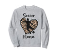 Soccer Nana Grandma Soccer Sport Sweatshirt - Minimalist Print Men Women - T-Shirt, Sweatshirt, Hoodie