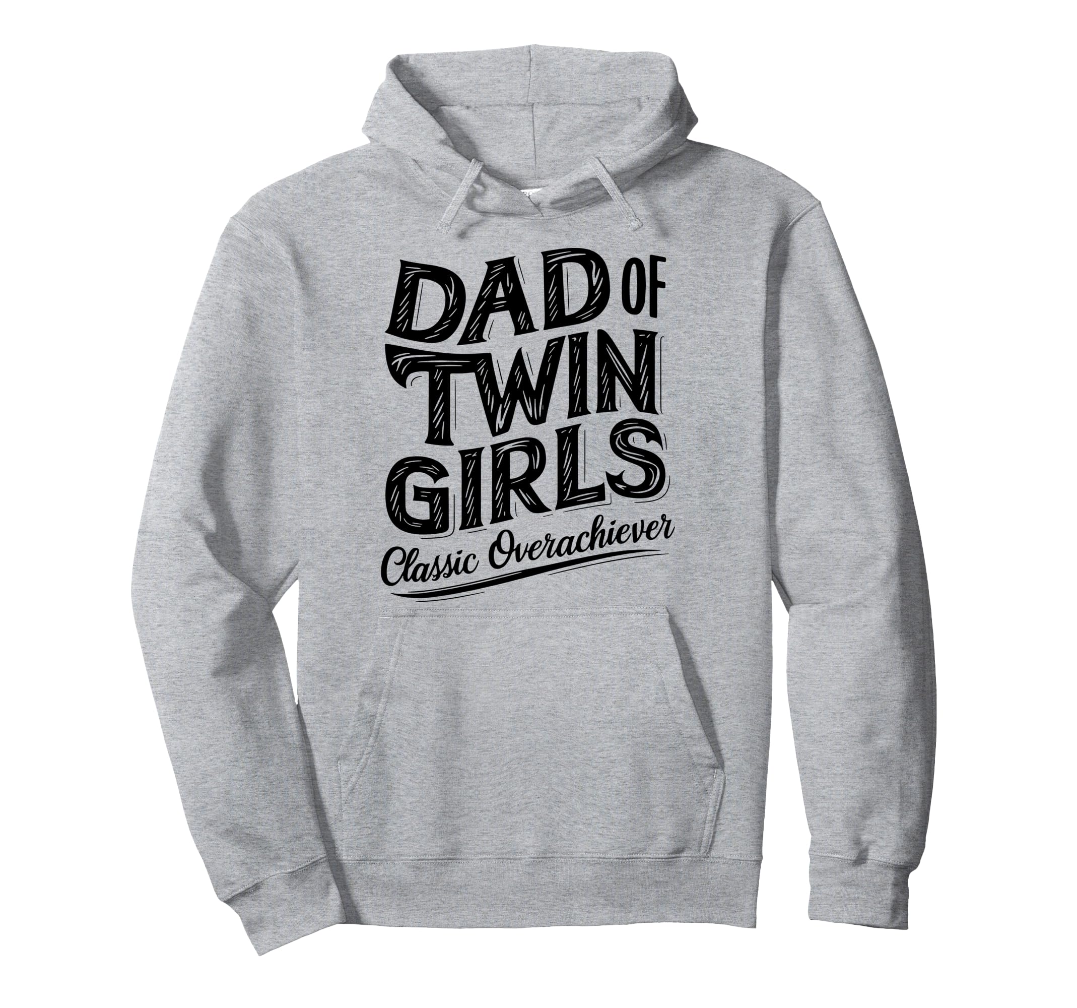 Twin Daddy Funny Twin Dad Hoodie - Graphic Print Men Women - T-Shirt, Sweatshirt, Hoodie