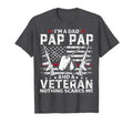Mens Im Dad Pap Pap Veteran T-Shirt - Graphic Print Men Women - T-Shirt, Sweatshirt, Hoodie