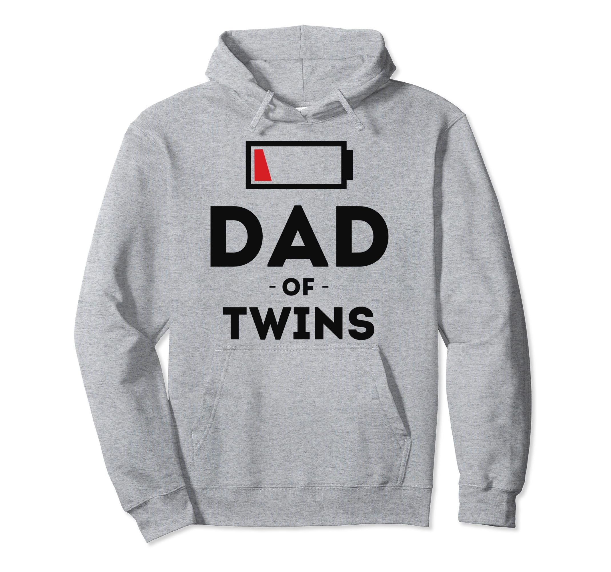 Dad Twins Gift Father Husband Dad Funny Hoodie - Novelty Apparel for Adults - T-Shirt, Sweatshirt, Hoodie