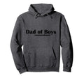 Fathers Day Dad Outnumbered Daddy Hoodie - Unique Graphic Unisex - T-Shirt, Sweatshirt, Hoodie
