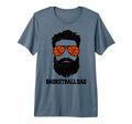 Mens Basketball Dad Funny Messy Hair T-Shirt - Unique Graphic for Adults - T-Shirt, Sweatshirt, Hoodie