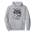 Thats My Grandson Out There Soccer Hoodie - Custom Art Print Men Women - T-Shirt, Sweatshirt, Hoodie
