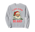 I Love Beard Santa Sweatshirt - Custom Art Print Unisex - T-Shirt, Sweatshirt, Hoodie