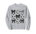 Soccer Coquette Bow Funny Soccer Sweatshirt - Aesthetic Graphic for Adults - T-Shirt, Sweatshirt, Hoodie