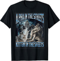 Alpha in The Streets Kitten Funny Werewolf Wolf Meme - Adult & Kids T-Shirts, Sweatshirts & Hoodies apparel design preview 1