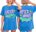 Comfort Colors Later Gator Graphic Front and Back - Adult & Kids T-Shirts, Sweatshirts & Hoodies apparel design preview 1