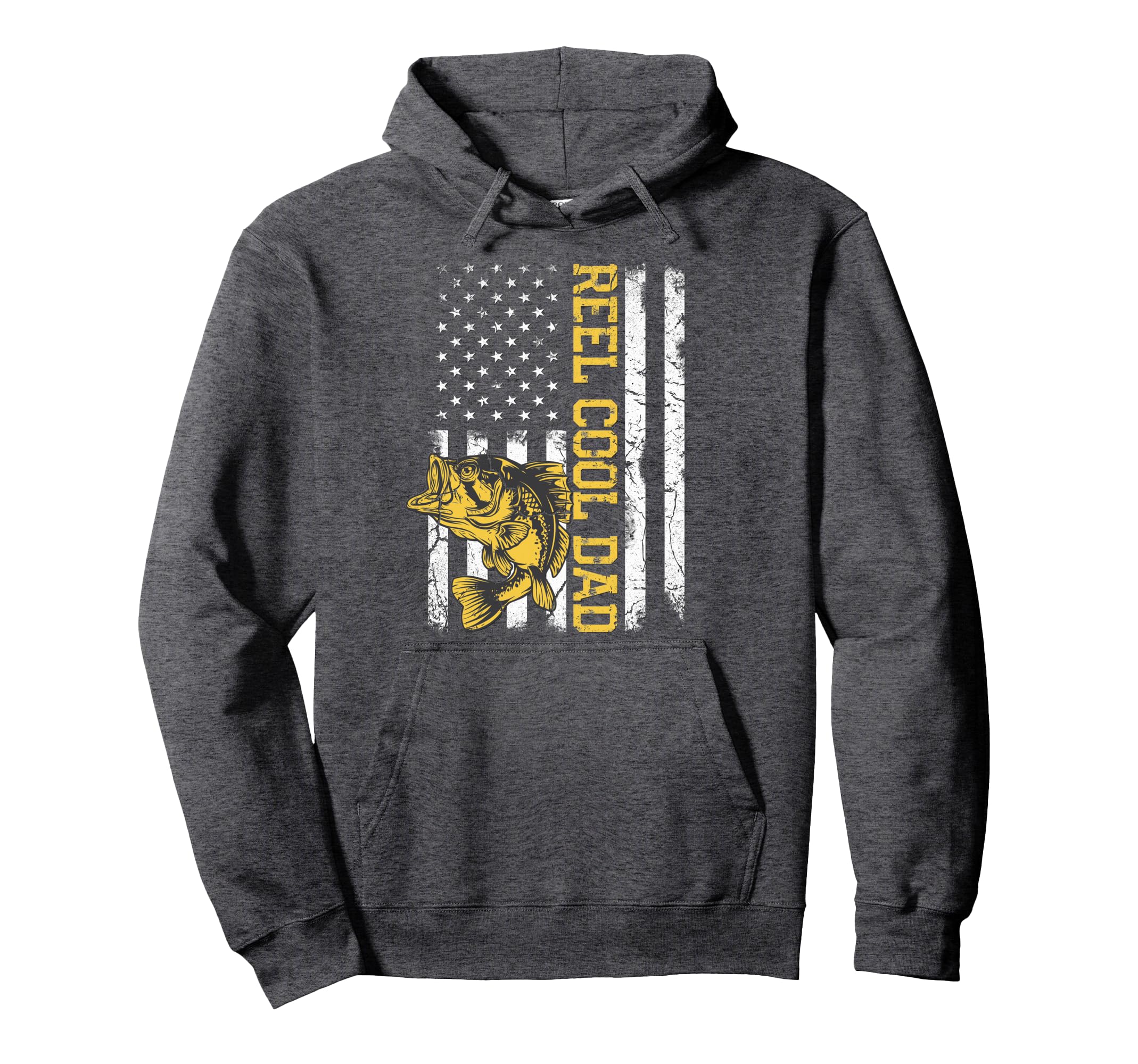 Reel Dad Fishing Fathers Day Gift 4Th Hoodie - Trendy Graphic Men Women - T-Shirt, Sweatshirt, Hoodie