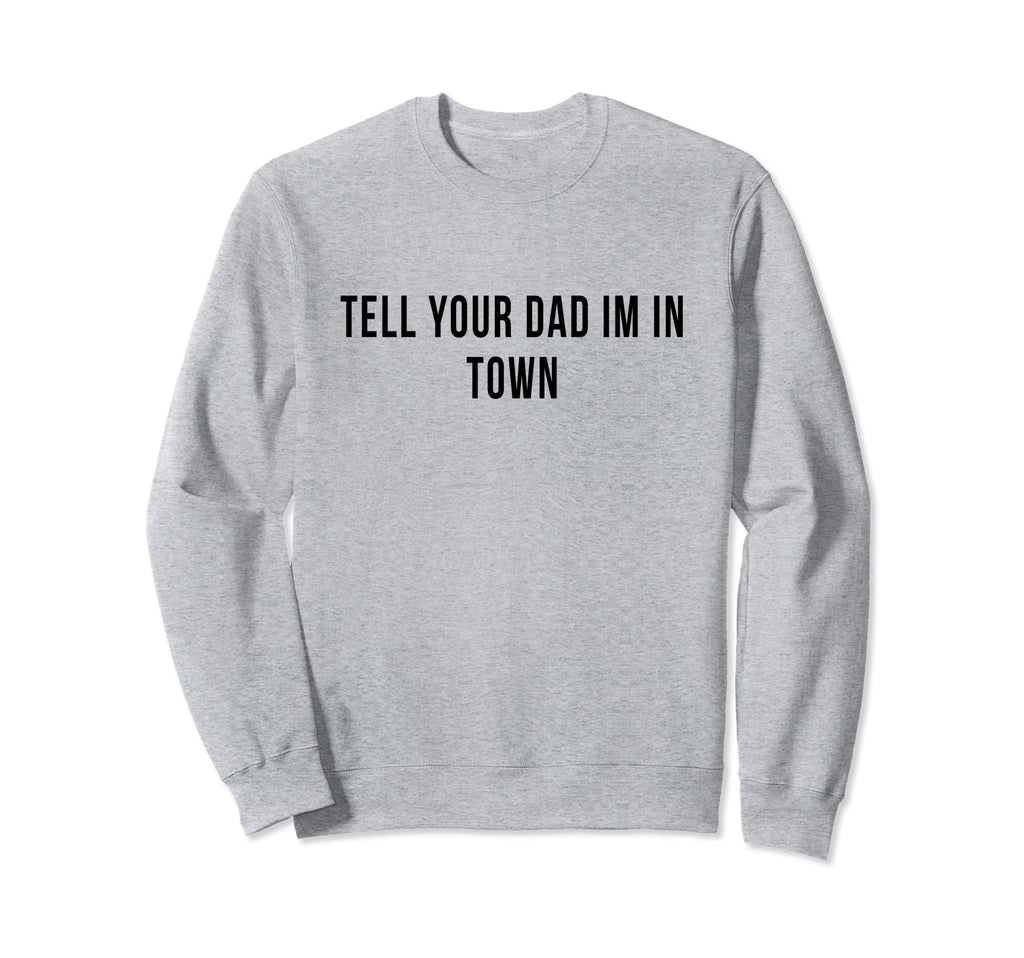 Dad Daddy Rural Townie Player Sweatshirt - Minimalist Print Men Women - T-Shirt, Sweatshirt, Hoodie