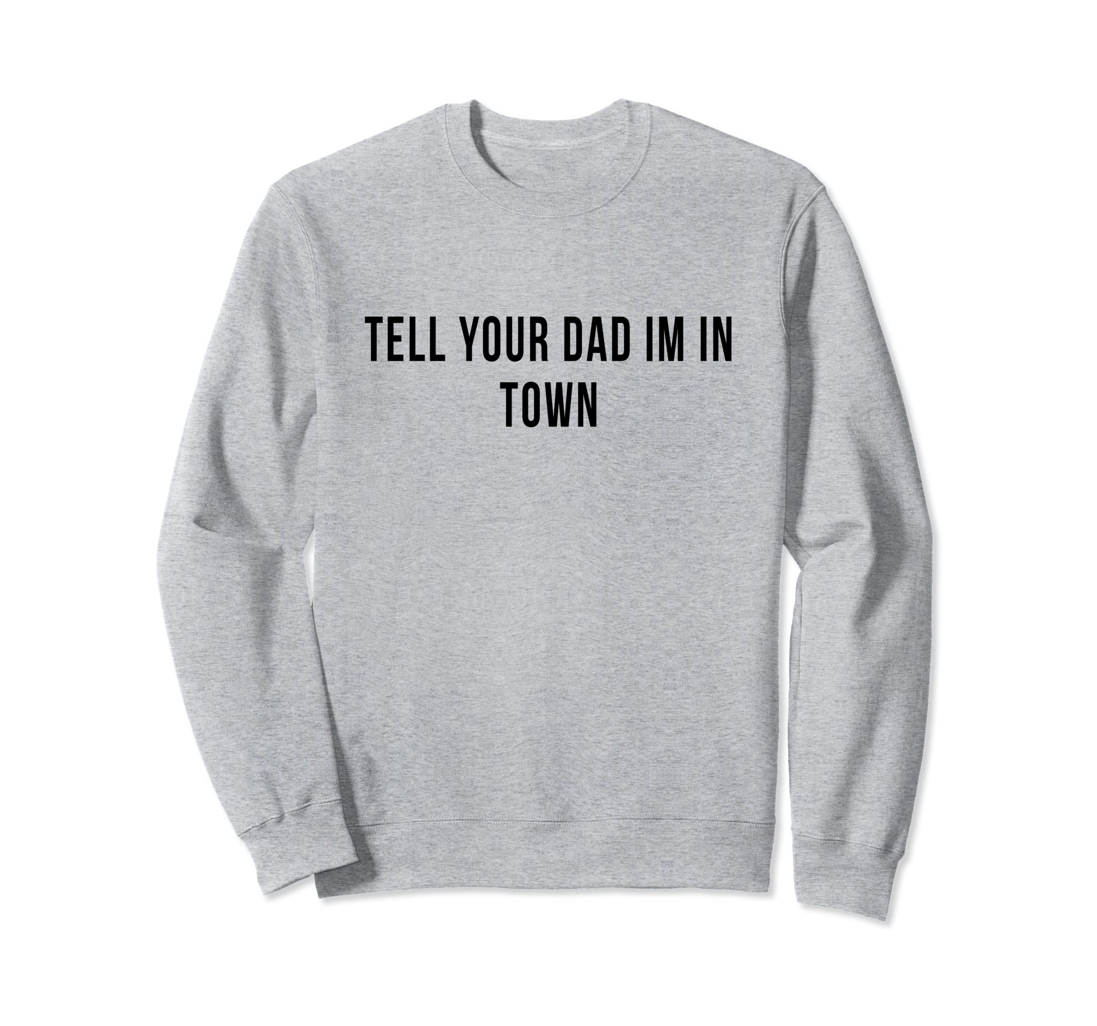 Dad Daddy Rural Townie Player Sweatshirt - Minimalist Print Men Women - T-Shirt, Sweatshirt, Hoodie