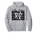 Soccer Sister Coquette Little Sister Hoodie - Trendy Graphic Unisex - T-Shirt, Sweatshirt, Hoodie