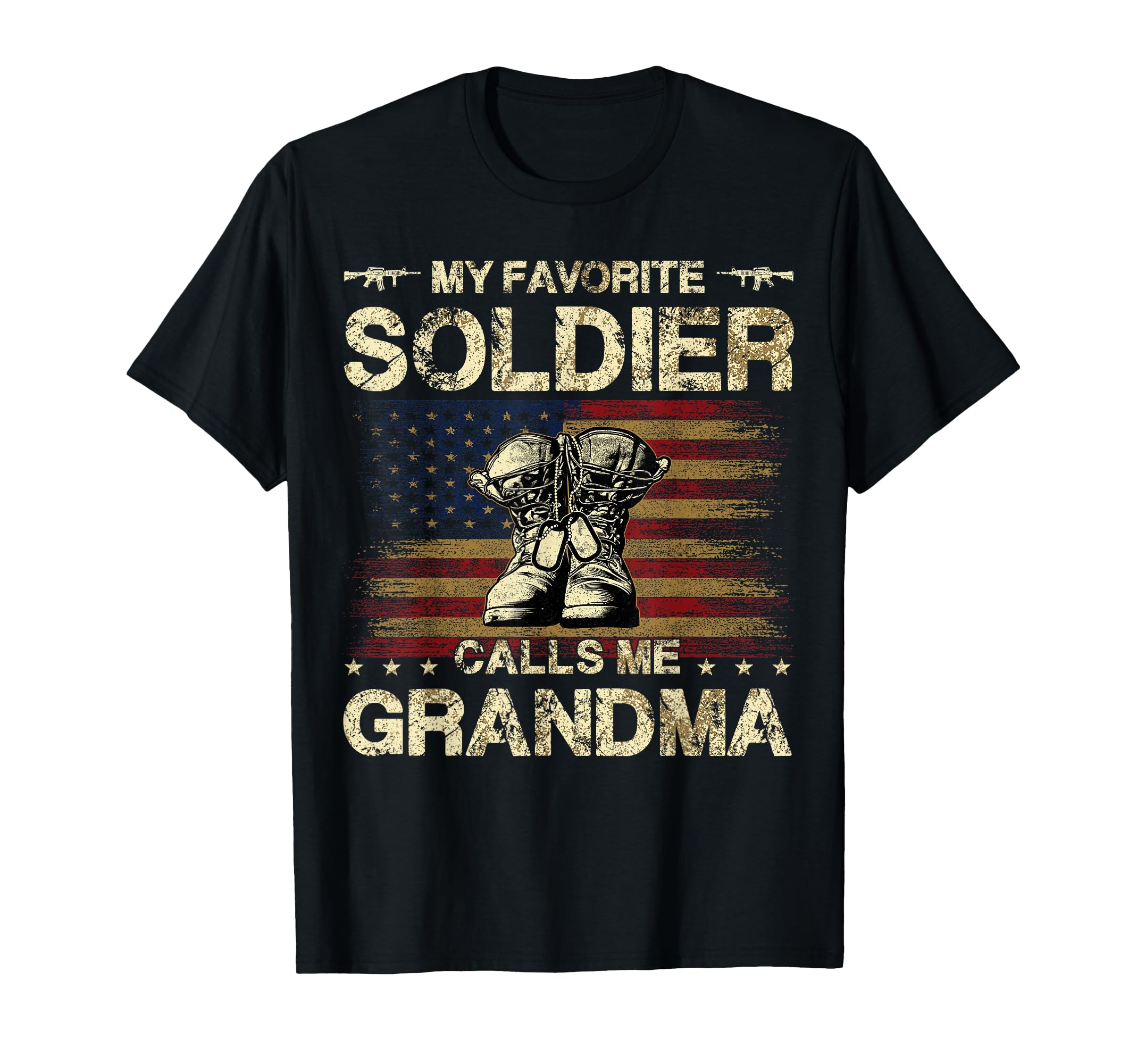 My Favorite Soldier Calls Me T-Shirt - Casual Everyday Wear Men Women - T-Shirt, Sweatshirt, Hoodie