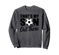 Soccer Mom Dad Proud Parent Game Day Sweatshirt - Minimalist Print Unisex - T-Shirt, Sweatshirt, Hoodie