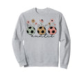 Soccer Auntie Aunt Wildflower Sweatshirt - Streetwear Style for Adults - T-Shirt, Sweatshirt, Hoodie