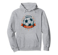 Soccer Papa Family Matching Dad Hoodie - Fun Novelty Design for Adults - T-Shirt, Sweatshirt, Hoodie