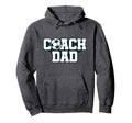 Soccer Coach Dad Gift Hoodie - Fun Novelty Design for Adults - T-Shirt, Sweatshirt, Hoodie