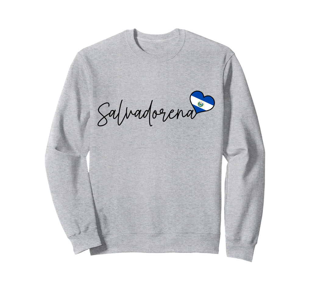 El Salvador Salvadorena Pride Sweatshirt - Aesthetic Graphic Men Women - T-Shirt, Sweatshirt, Hoodie