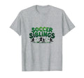 Soccer Siblings Family Teamwork Soccer T-Shirt - Custom Art Print Unisex - T-Shirt, Sweatshirt, Hoodie