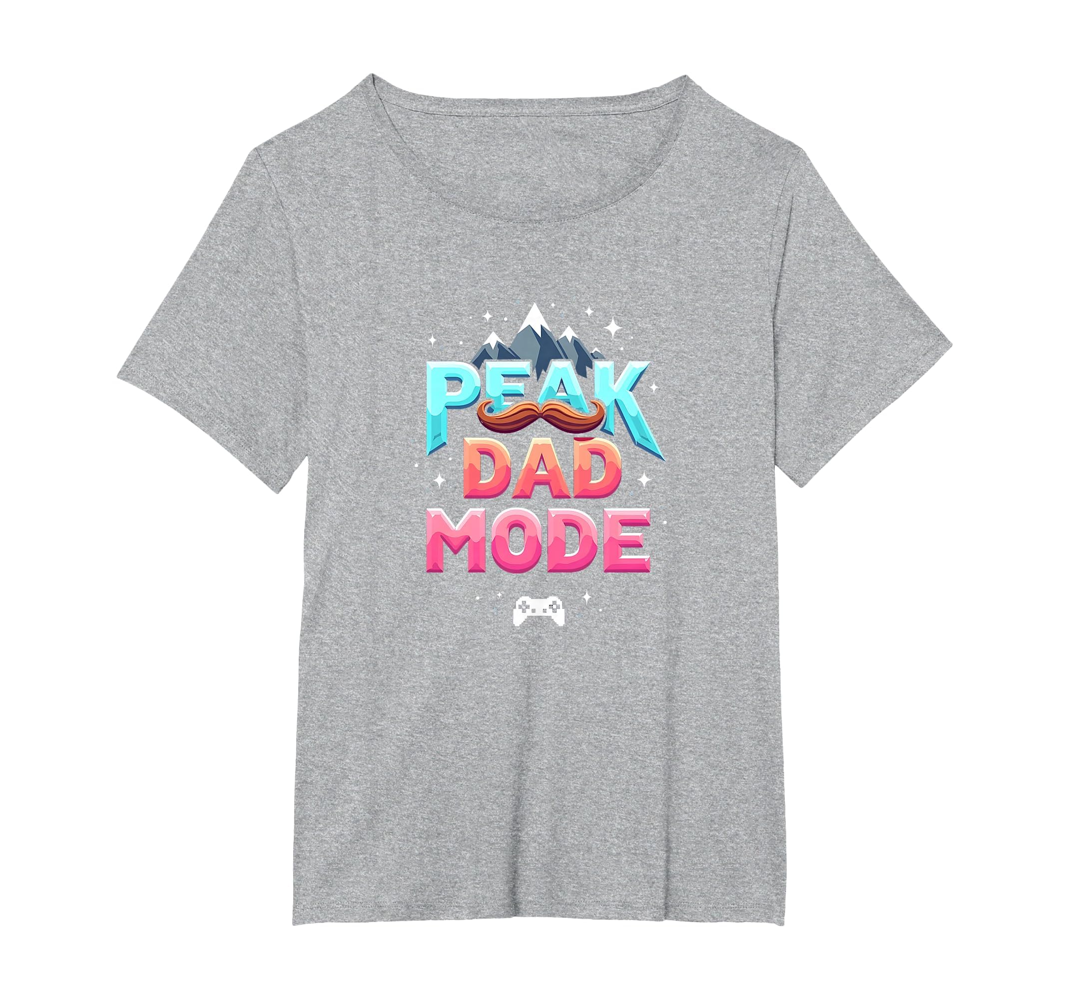 Peak Dad Mode My Dad Era Mountain T-Shirt - Aesthetic Graphic Unisex - T-Shirt, Sweatshirt, Hoodie