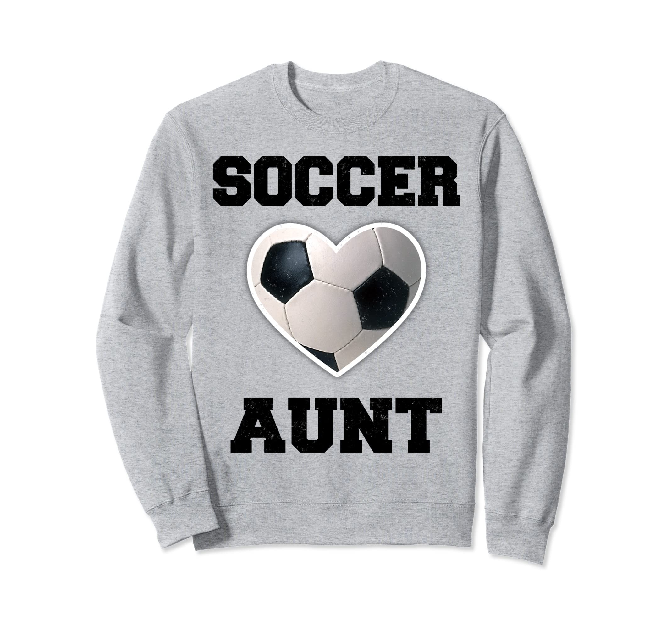 Soccer Aunt Family Matching Sport Sweatshirt - Minimalist Print for Adults - T-Shirt, Sweatshirt, Hoodie