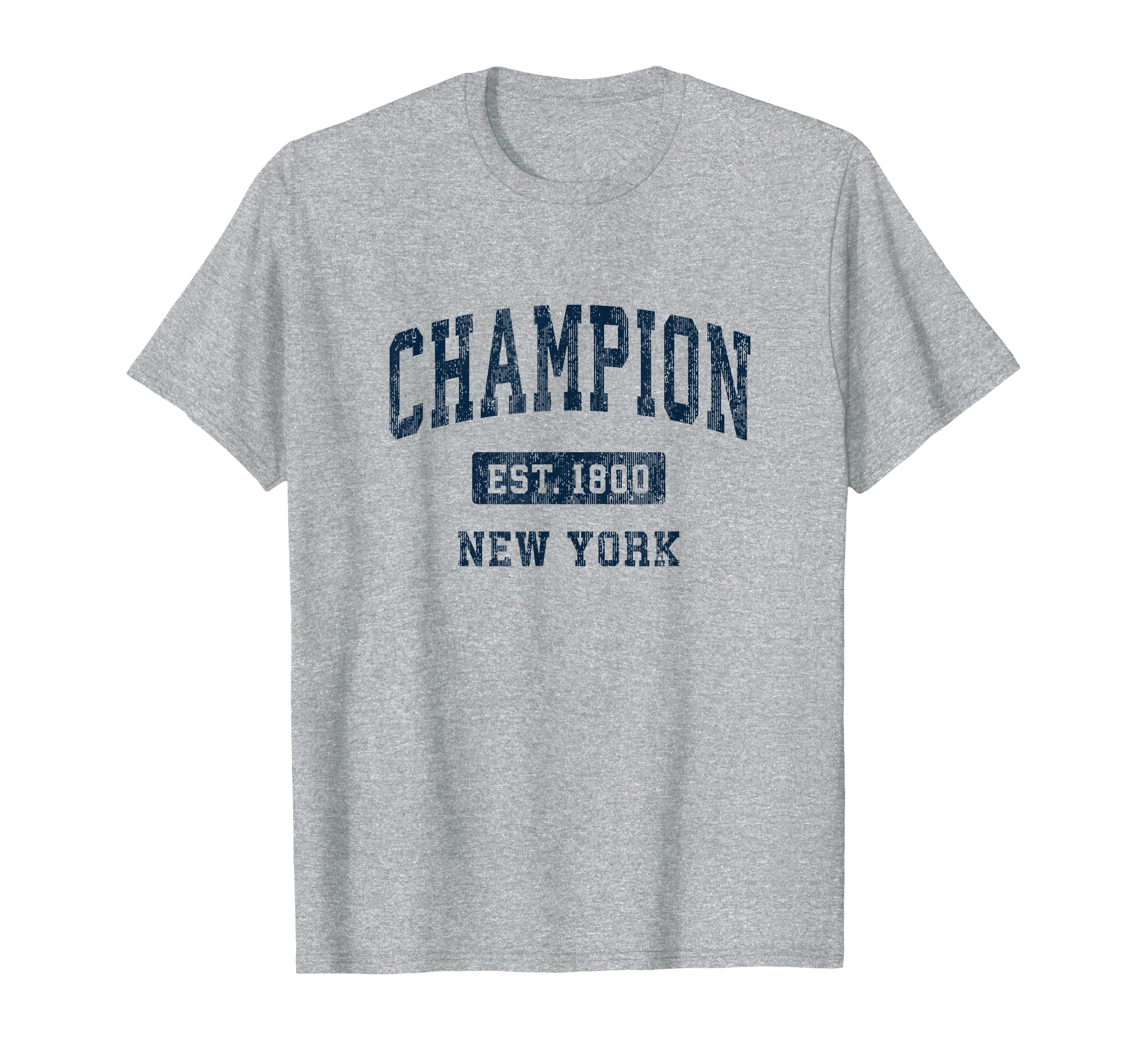 Champion New York Ny Athletic Sports T-Shirt - Custom Art Print Men Women - T-Shirt, Sweatshirt, Hoodie