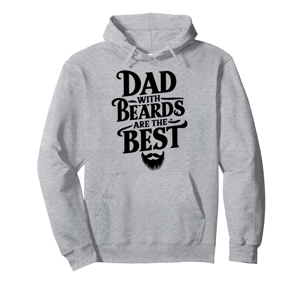 Bearded Lover Daddy Funny Beard Dad Hoodie - Casual Everyday Wear Unisex - T-Shirt, Sweatshirt, Hoodie