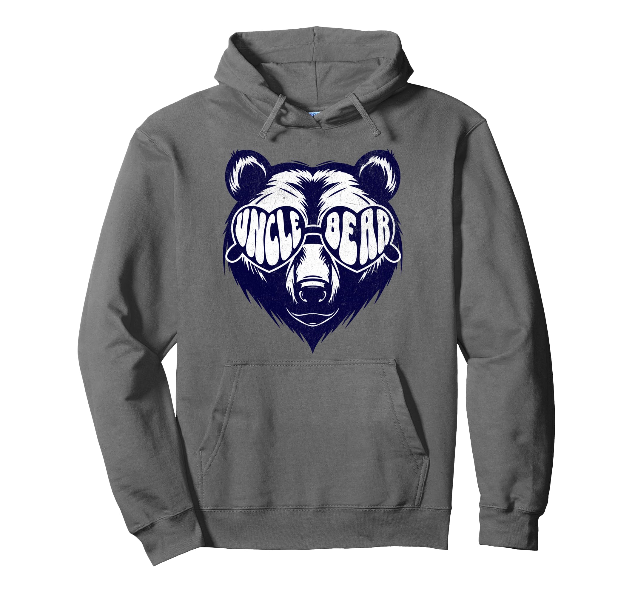 Mens Uncle Bear Sunglasses Family Hoodie - Custom Art Print Unisex - T-Shirt, Sweatshirt, Hoodie