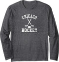 Vintage Chicago Hockey Merch - Adult & Kids T-Shirts, Sweatshirts & Hoodies apparel design preview 1