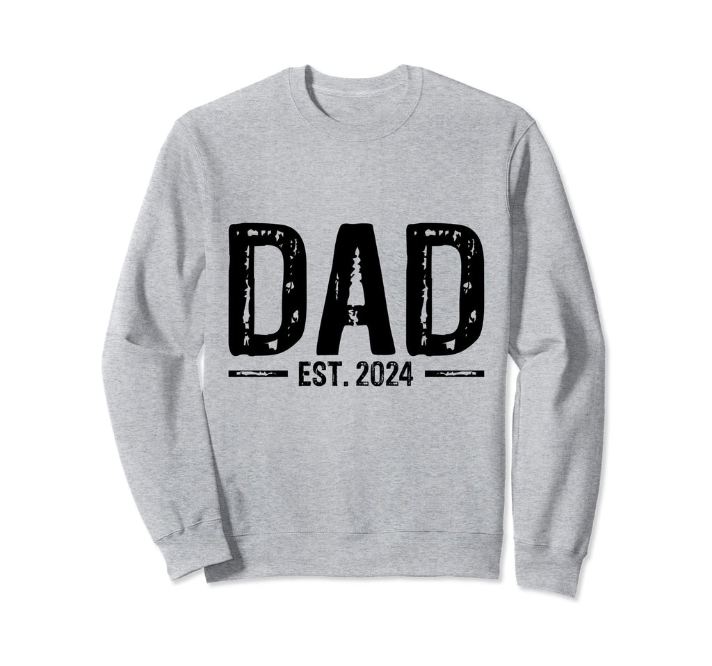 Dad Est 2024 Gift Dad Expectant Sweatshirt - Custom Art Print Unisex - T-Shirt, Sweatshirt, Hoodie