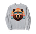 Papa Bear Sunglasses Funny Bear Dad Sweatshirt - Trendy Graphic for Adults - T-Shirt, Sweatshirt, Hoodie