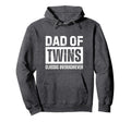 Dad Twins Overachiever Hoodie - Casual Everyday Wear for Adults - T-Shirt, Sweatshirt, Hoodie